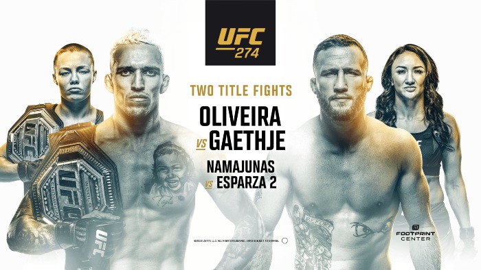 scommesse ufc Oliveira vs Gaethje