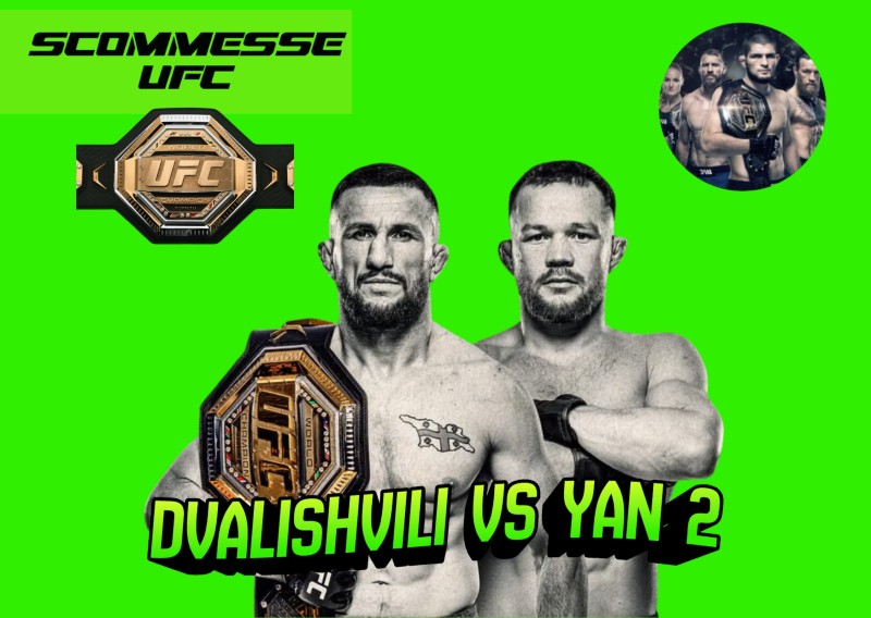 pronostici Dvalishvili - Yan UFC 323