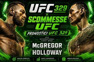 scommesse Mc Gregor - Holloway 2, quote, pronostici e analisi complete